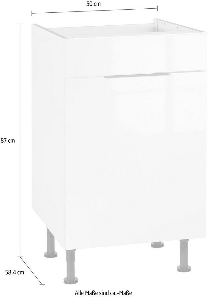 OPTIFIT Spülenschrank Tara, Breite 50 cm – Bild 4 von 5