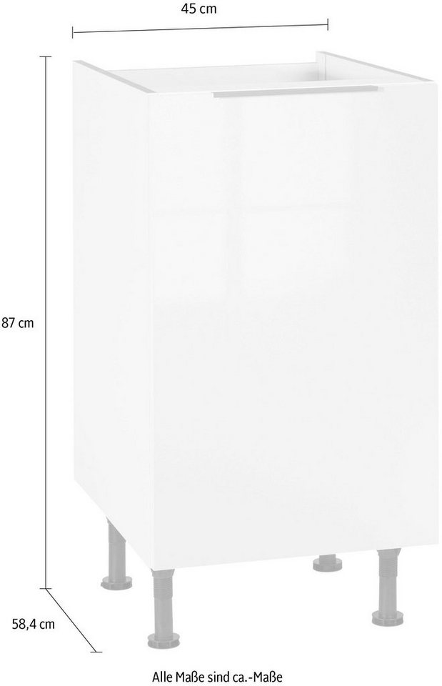 OPTIFIT Spülenschrank Tara, Breite 45 cm – Bild 4 von 5