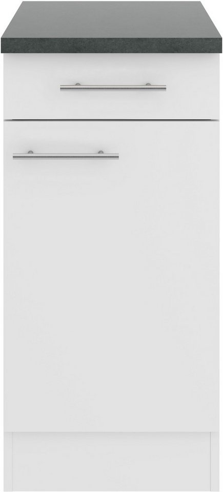 OPTIFIT Unterschrank Bella Breite 40 cm, 1 Tür, 1 Einlegeboden, 1 Schubkasten – Bild 2 von 5