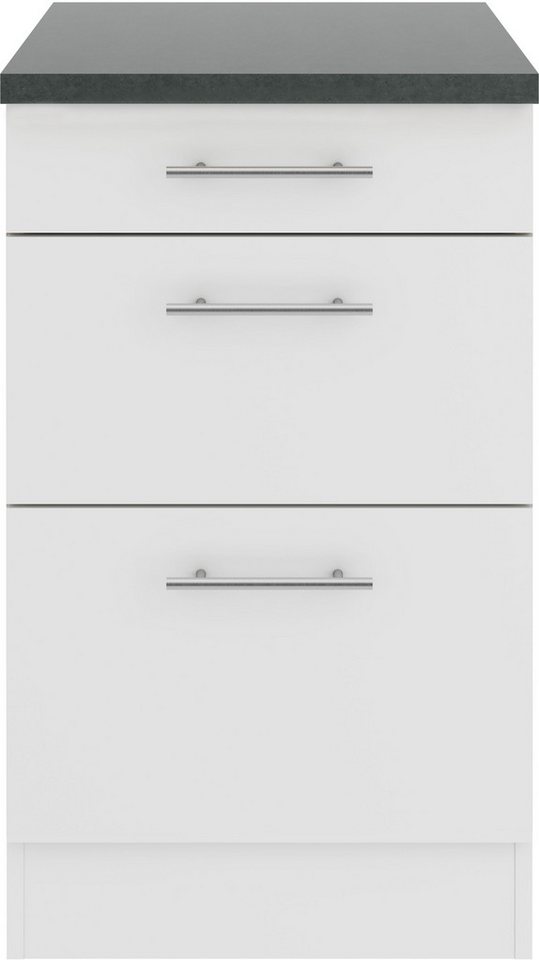 OPTIFIT Unterschrank Bella Breite 50 cm, 2 Auszüge, 1 Schubkasten – Bild 2 von 5