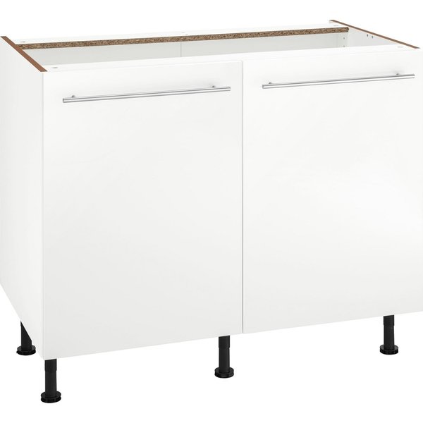 OPTIFIT Unterschrank Bern 100 cm breit, mit 2 Türen, mit höhenverstellbaren Füßen