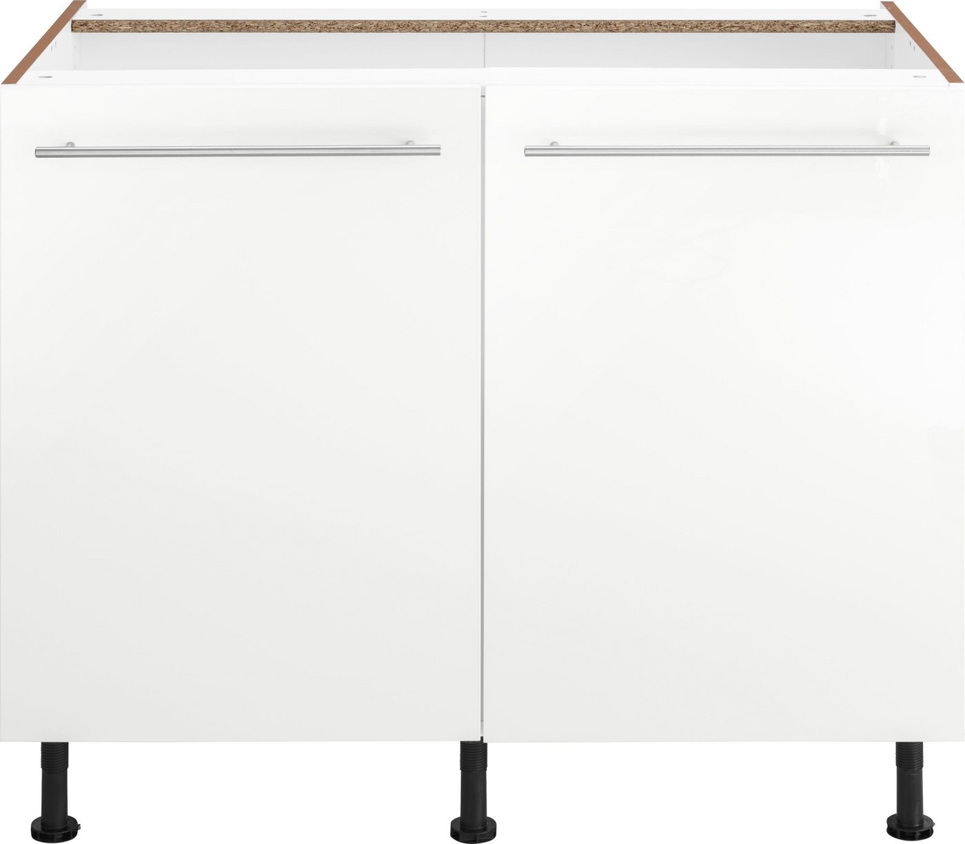 OPTIFIT Unterschrank Bern 100 cm breit, mit 2 Türen, mit höhenverstellbaren Füßen – Bild 2 von 5