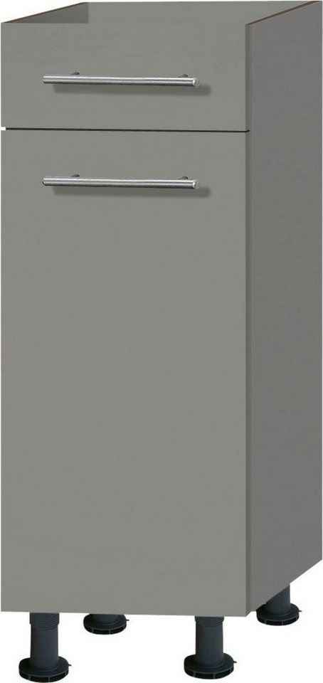 OPTIFIT Unterschrank Bern 30 cm breit, mit 1 Tür und Schubkasten, mit höhenverstellbaren Füßen – Bild 2 von 5