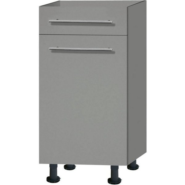 OPTIFIT Unterschrank Bern 40 cm breit, mit Tür und Schubkasten, mit höhenverstellbaren Füßen