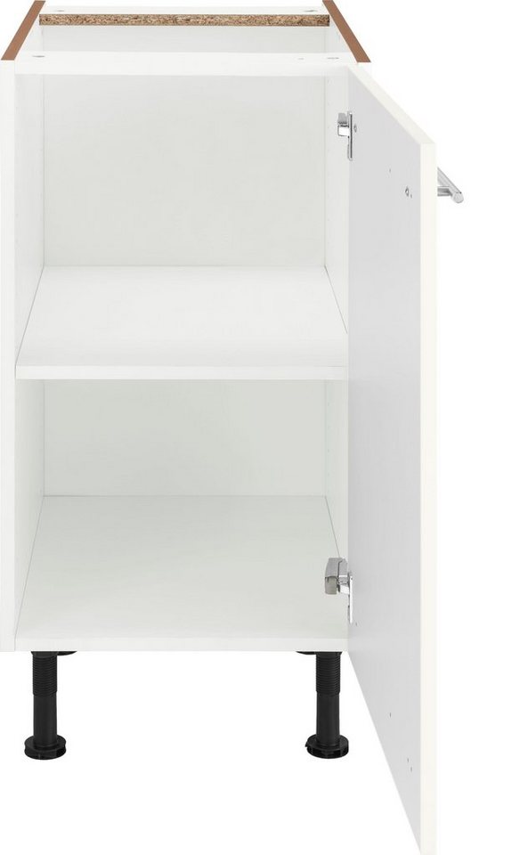 OPTIFIT Unterschrank Bern 40 cm breit, mit 1 Tür mit höhenverstellbaren Füßen, mit Metallgriff – Bild 2 von 5