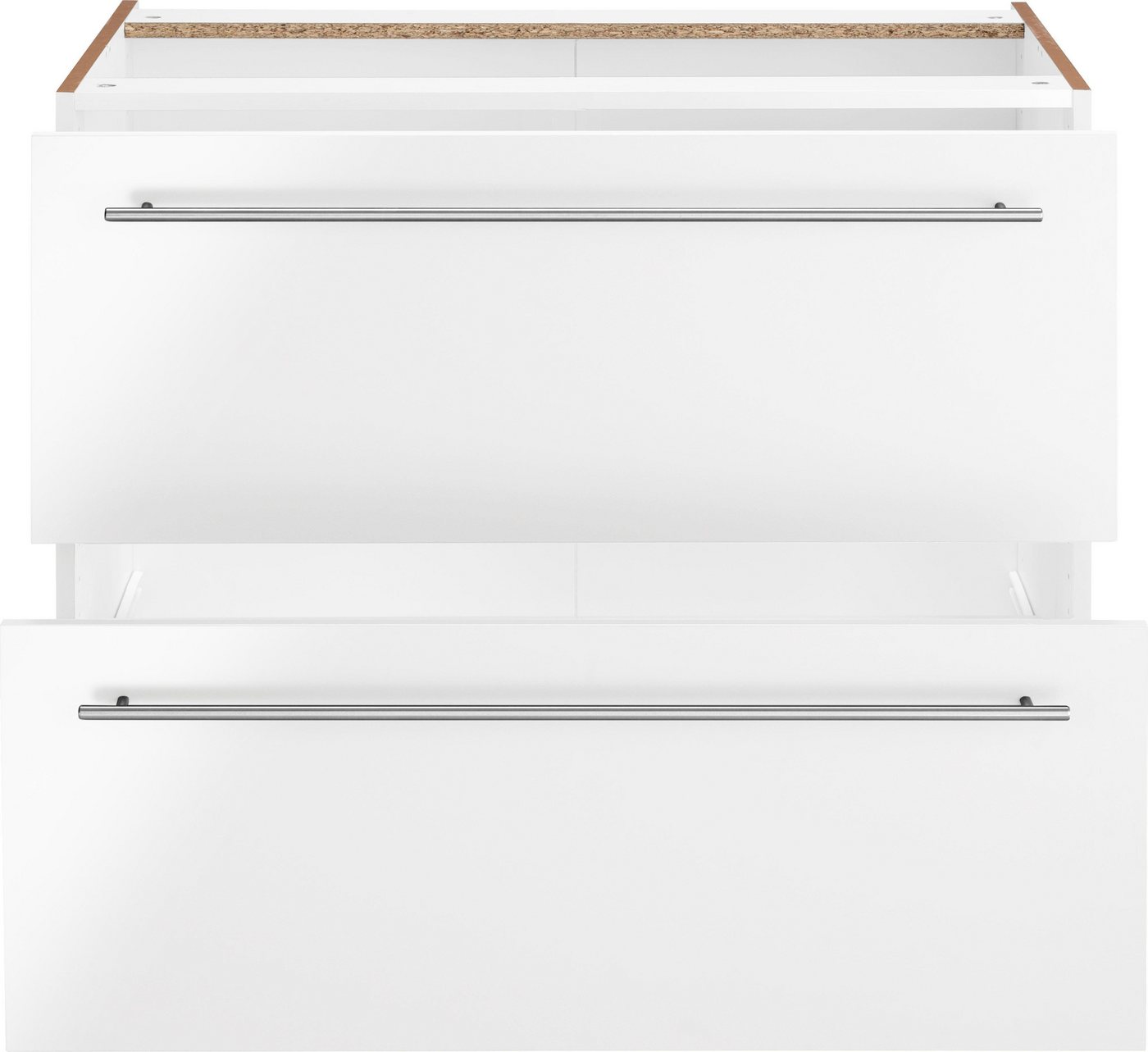 OPTIFIT Unterschrank Bern 90 cm breit, mit 2 großen Auszügen für viel Stauraum – Bild 2 von 5