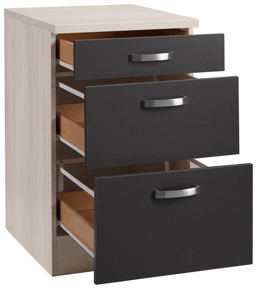 OPTIFIT Unterschrank Faro, mit Metallgriffen, Breite 50 cm – Bild 3 von 5