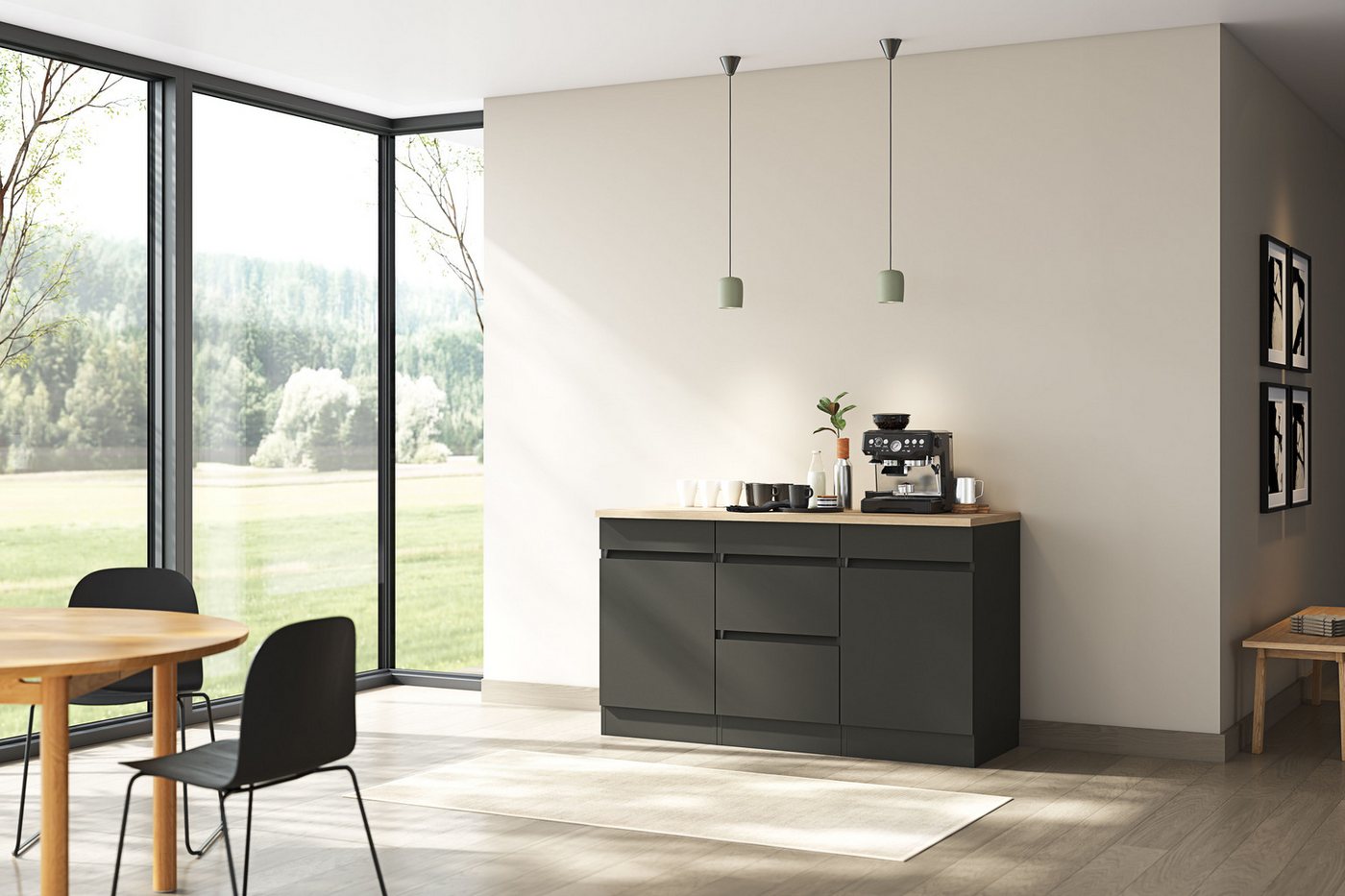 OPTIFIT Unterschrank Roth Breite 150 cm – Bild 2 von 5