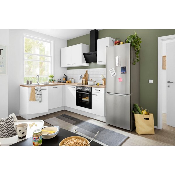 OPTIFIT Winkelküche Parma, ohne E-Geräte, Stellbreite 215x175 cm