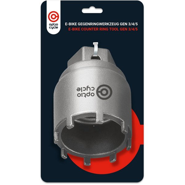 Optio Cylce Tretlagerschlüssel Optio Cycle Lockring Werkzeug Bosch Gen 3/4/5 E-Bike Spider Tool