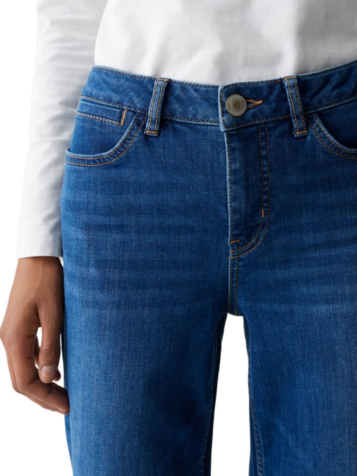 OPUS 5-Pocket-Jeans blau,Casual,Baumwolle,Unifarben,Straight Leg,Niedrig – Bild 5 von 5