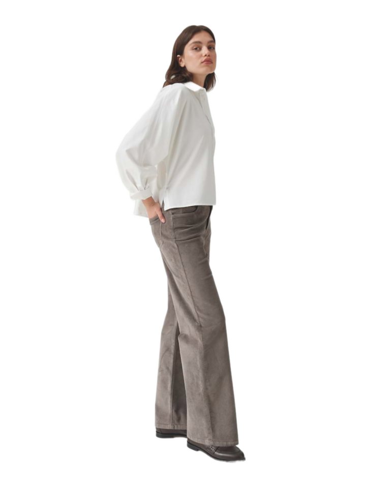 OPUS 5-Pocket-Jeans braun,Casual,Baumwolle,Strukturiert,Wide Leg,Hoch – Bild 5 von 5