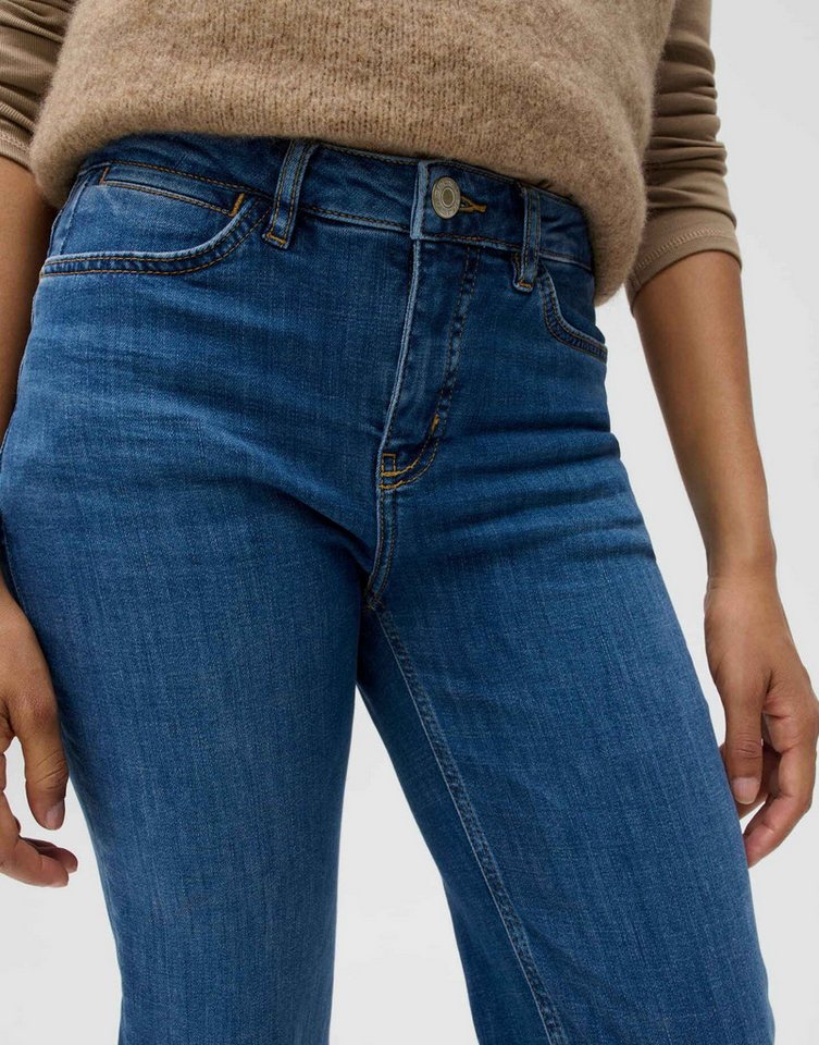 OPUS 5-Pocket-Jeans ELMA CLEVER Straight fit, Mid Rise, Cropped – Bild 4 von 5