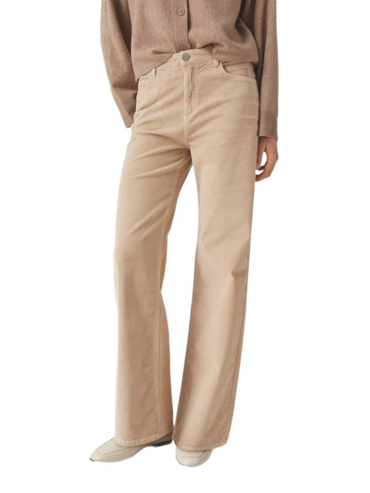 OPUS 5-Pocket-Jeans natur,Casual,Baumwolle,Strukturiert,Wide Leg,Hoch – Bild 2 von 5