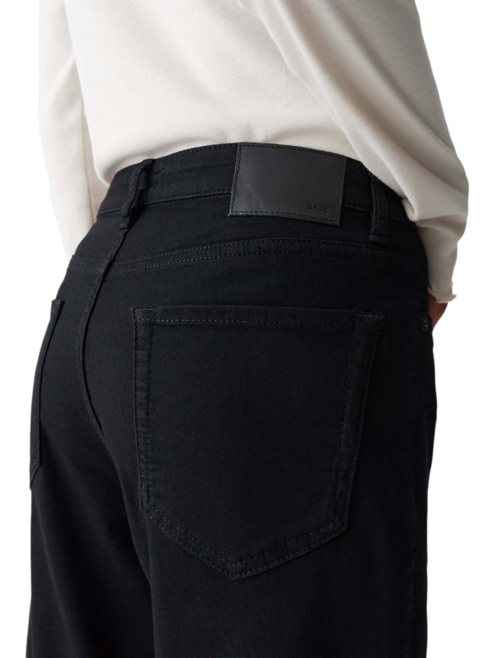 OPUS 5-Pocket-Jeans schwarz,Casual,Baumwolle,Unifarben,Straight Leg,Niedrig – Bild 5 von 5
