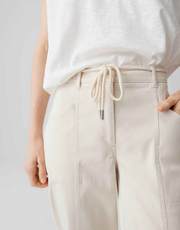 OPUS Cargohose Mynea aus leichter Webware mit Twillstruktur Ideal für entspannte Casual Looks im Alltag – Bild 4 von 5