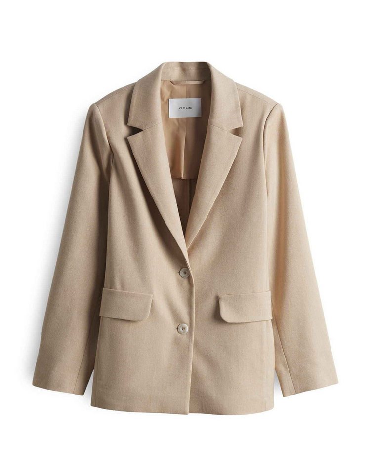OPUS Jackenblazer JAOMI Regular mit Leinen – Bild 2 von 5