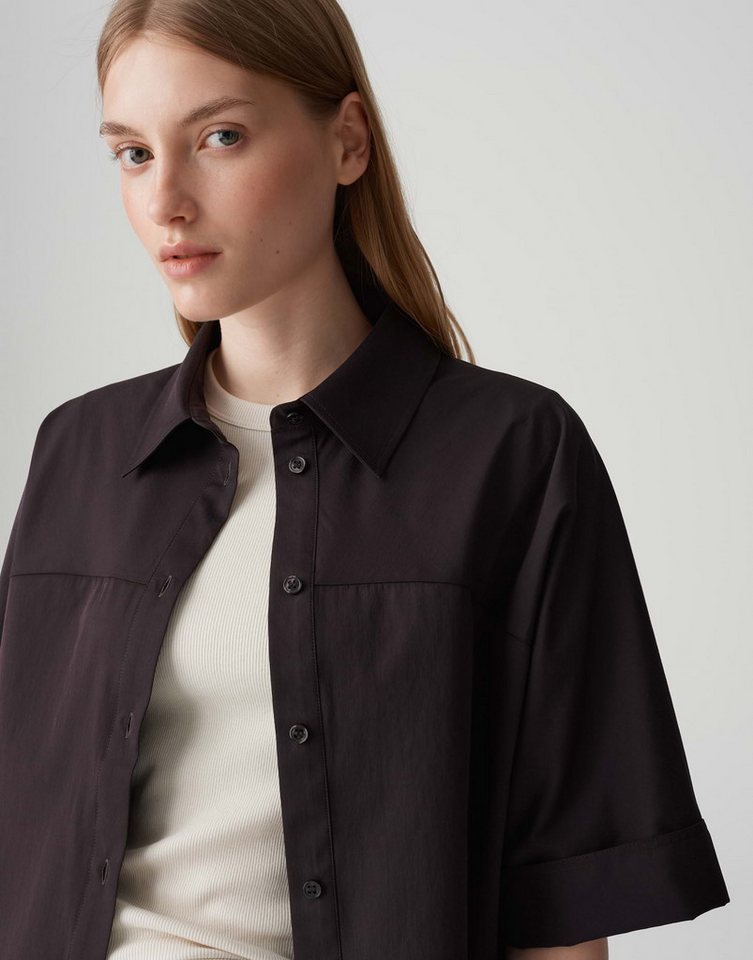 OPUS Kurzarmbluse FREPPY im Overshirt Stil – Bild 4 von 5