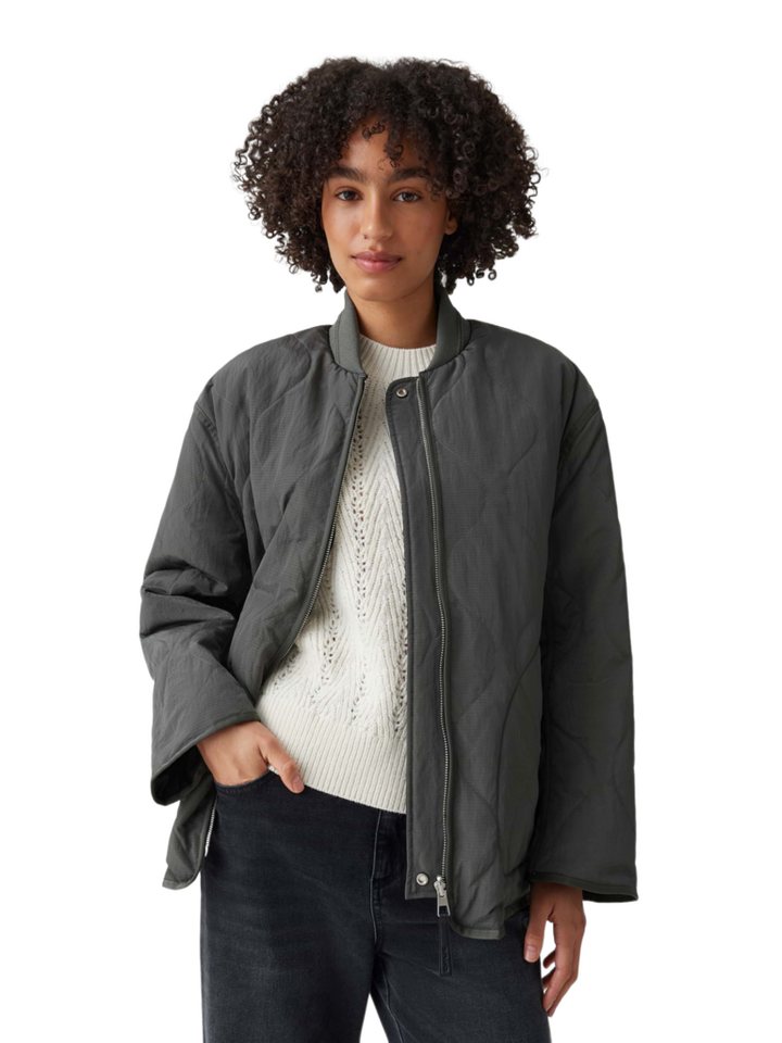 OPUS Kurzjacke grün,Outdoor,Polyamid,Unifarben,Collegekragen,Langarm,Weit – Bild 2 von 5