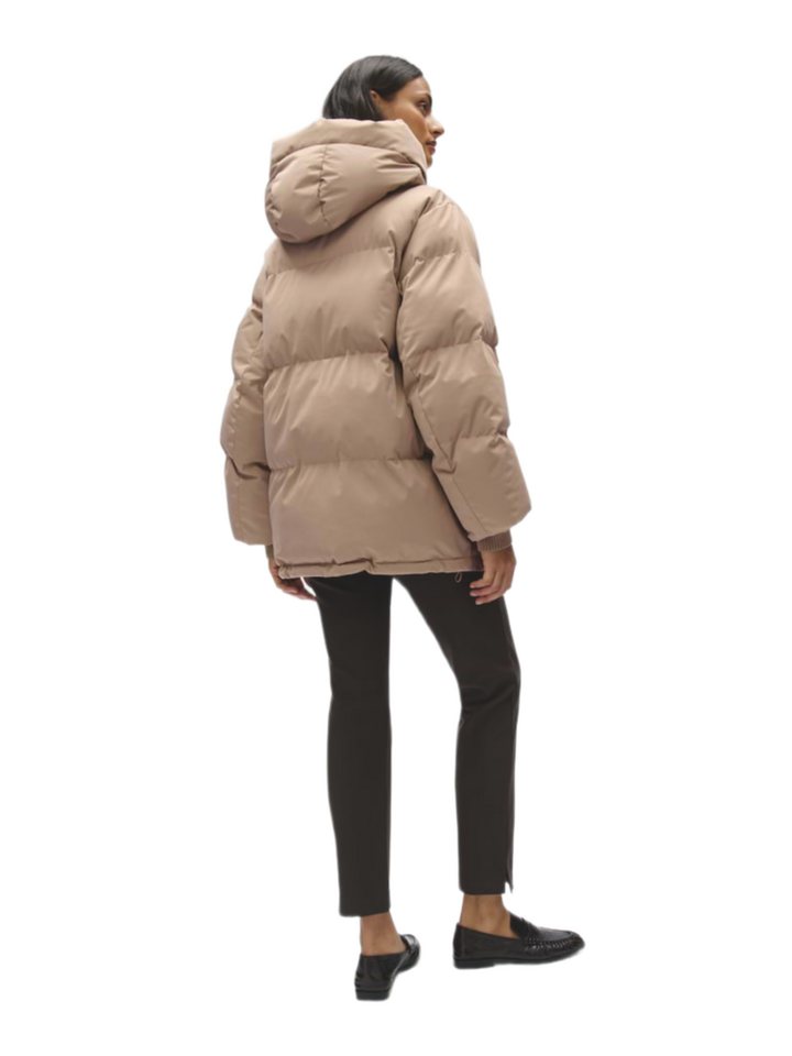 OPUS Kurzjacke natur,Casual,Polyester,Unifarben,Kapuze,Langarm,Regular Fit – Bild 3 von 5
