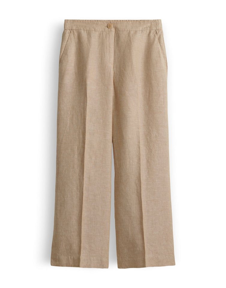OPUS Leinenhose Maikito light aus Webware mit Leinenstruktur Mit Eingrifftaschen für praktische Alltagslooks – Bild 2 von 5