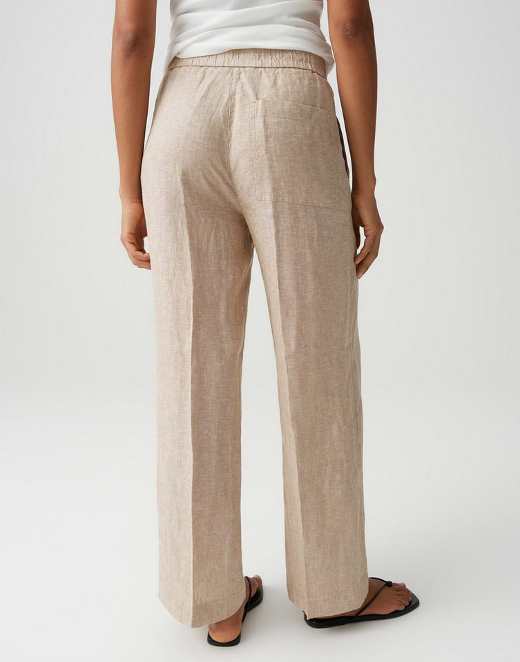 OPUS Leinenhose Maikito light aus Webware mit Leinenstruktur Mit Eingrifftaschen für praktische Alltagslooks – Bild 3 von 5