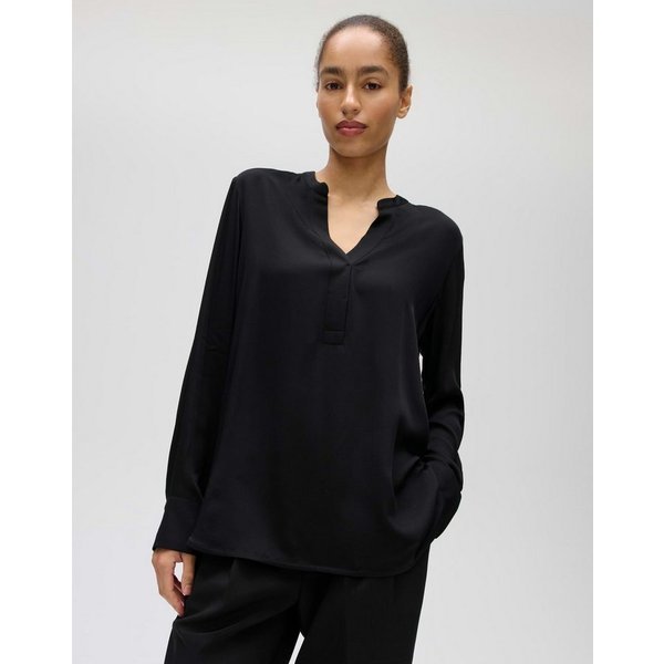 OPUS Longbluse Longbluse aus ECOVERO™ Viskose Regular Fit