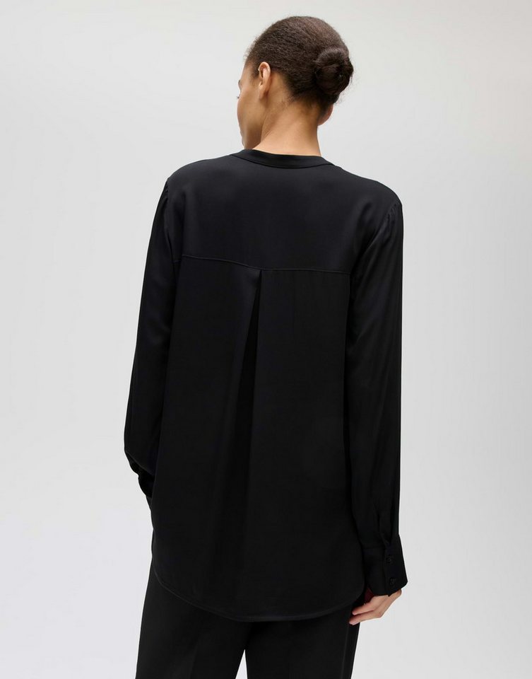 OPUS Longbluse Longbluse aus ECOVERO™ Viskose Regular Fit – Bild 3 von 5