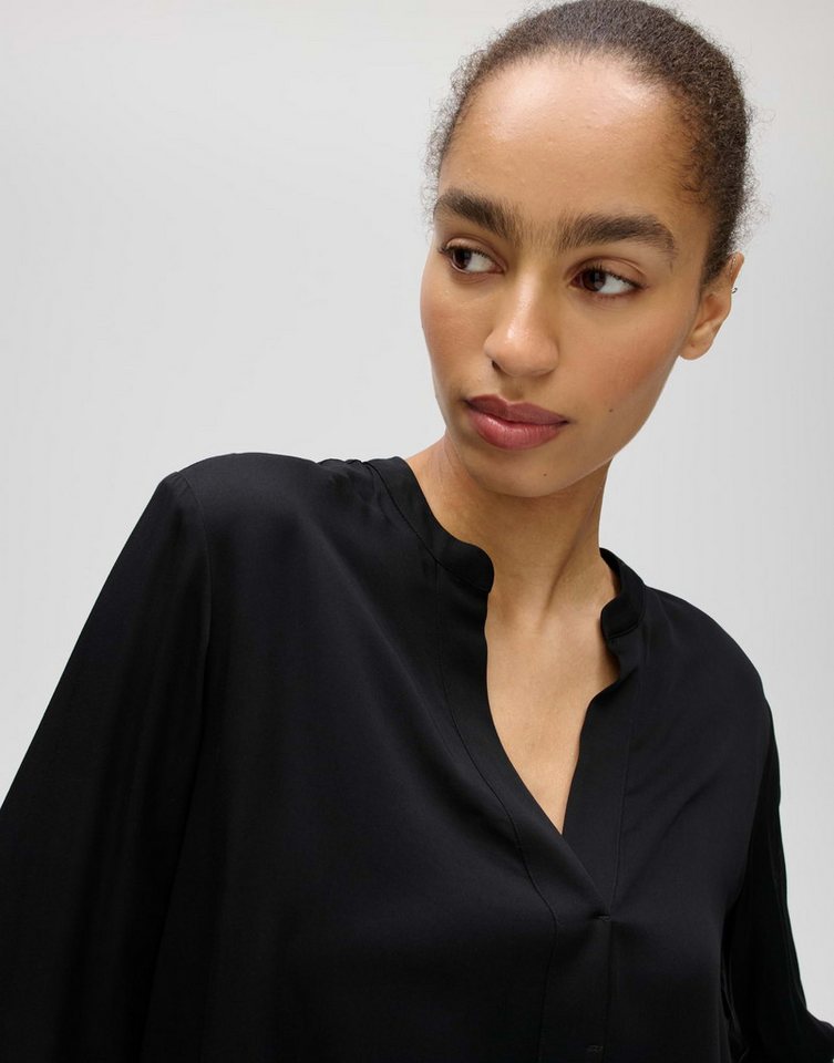 OPUS Longbluse Longbluse aus ECOVERO™ Viskose Regular Fit – Bild 4 von 5