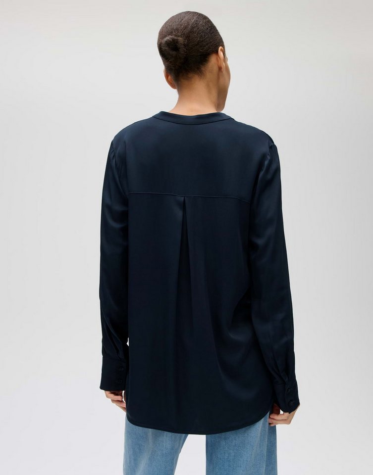 OPUS Longbluse Longbluse aus ECOVERO™ Viskose Regular Fit – Bild 3 von 5
