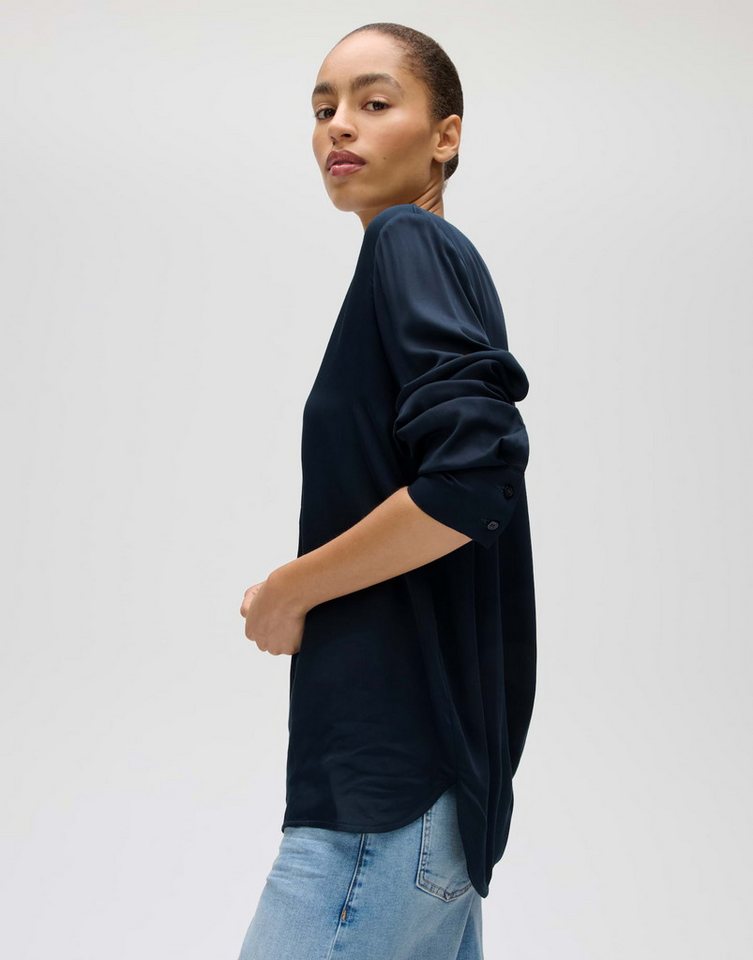 OPUS Longbluse Longbluse aus ECOVERO™ Viskose Regular Fit – Bild 5 von 5