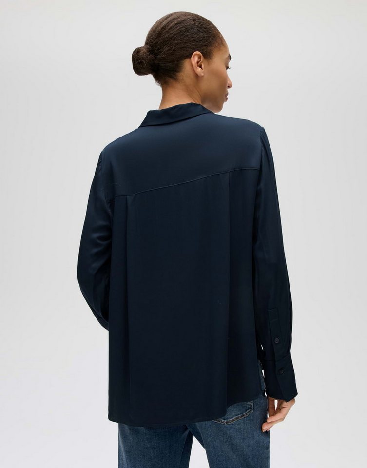 OPUS Longbluse Longbluse aus ECOVERO™ Viskose Regular Fit – Bild 3 von 5