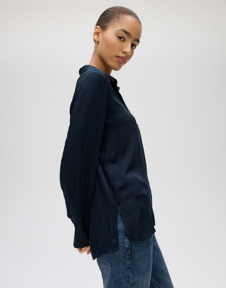 OPUS Longbluse Longbluse aus ECOVERO™ Viskose Regular Fit – Bild 5 von 5