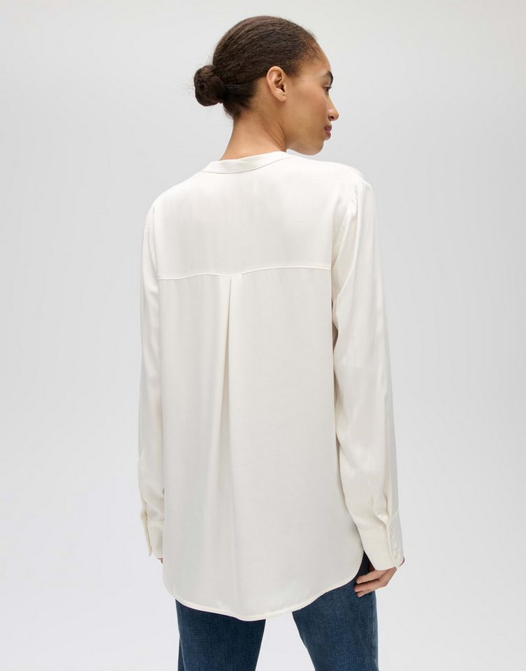 OPUS Longbluse Longbluse aus ECOVERO™ Viskose Regular Fit – Bild 3 von 5
