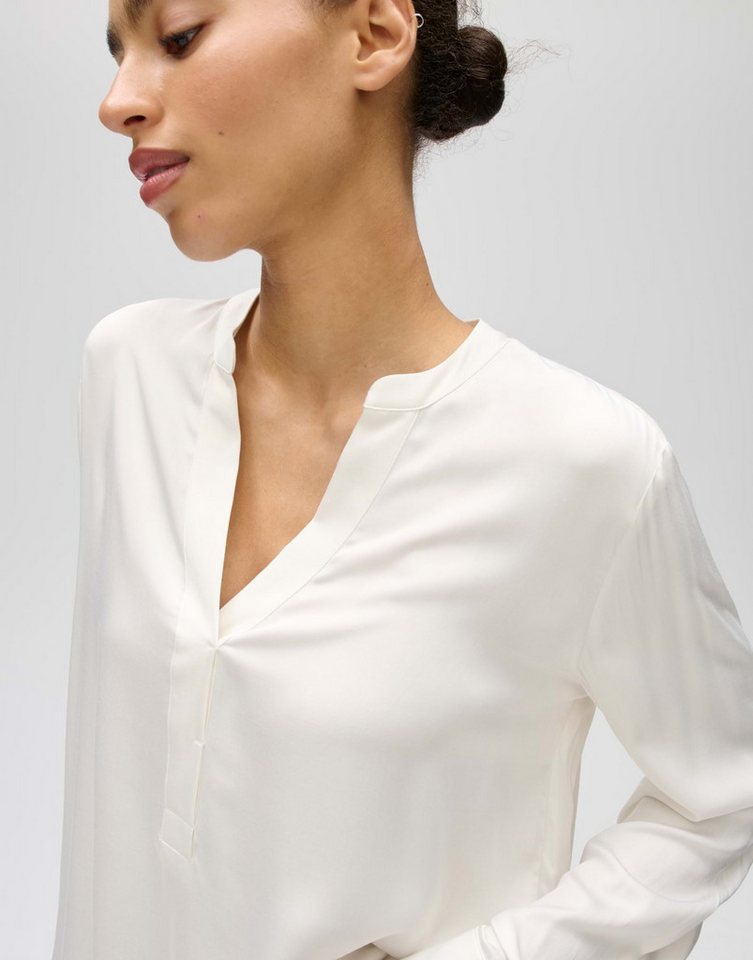 OPUS Longbluse Longbluse aus ECOVERO™ Viskose Regular Fit – Bild 4 von 5