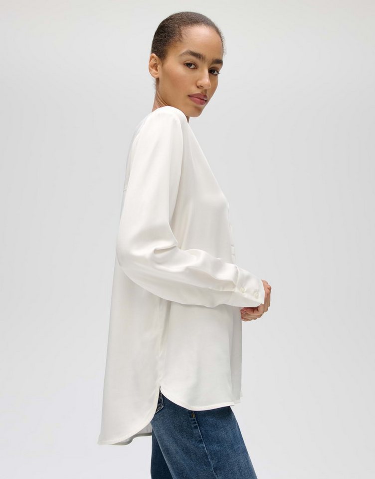 OPUS Longbluse Longbluse aus ECOVERO™ Viskose Regular Fit – Bild 5 von 5