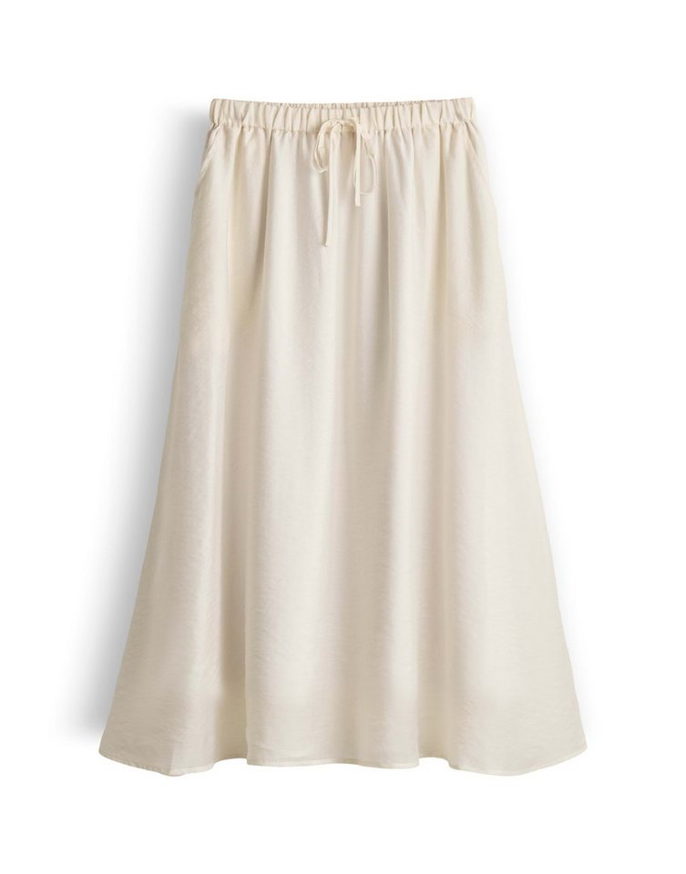 OPUS Midirock Ronna flow aus Webware Nahttaschen in der Seite, leichte Transparenz, leichter Stoff, Casual – Bild 2 von 5