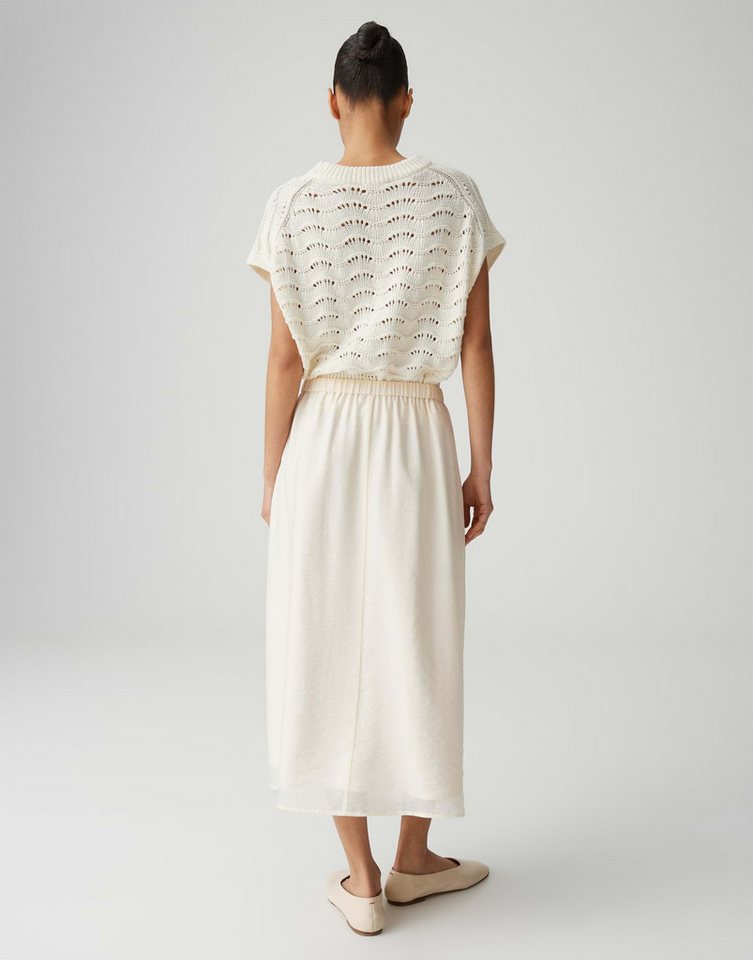 OPUS Midirock Ronna flow aus Webware Nahttaschen in der Seite, leichte Transparenz, leichter Stoff, Casual – Bild 3 von 5