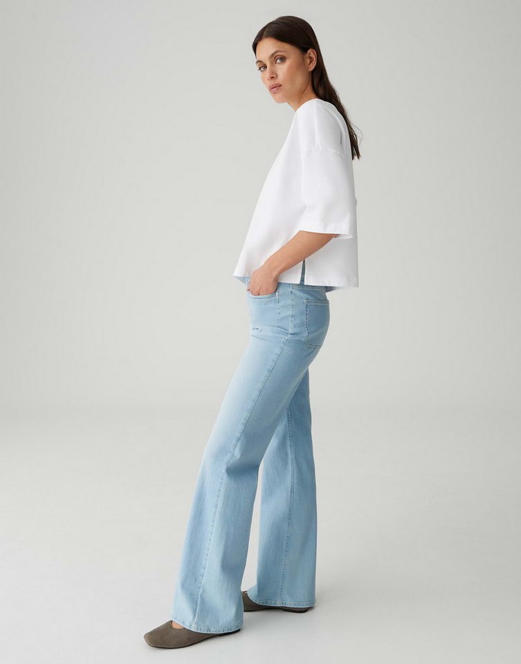 OPUS PANTS Bootcut-Jeans MELLY FRESH mit Powerstrech Mid Rise Feminische Linie mit modernem Schwung – Bild 5 von 5