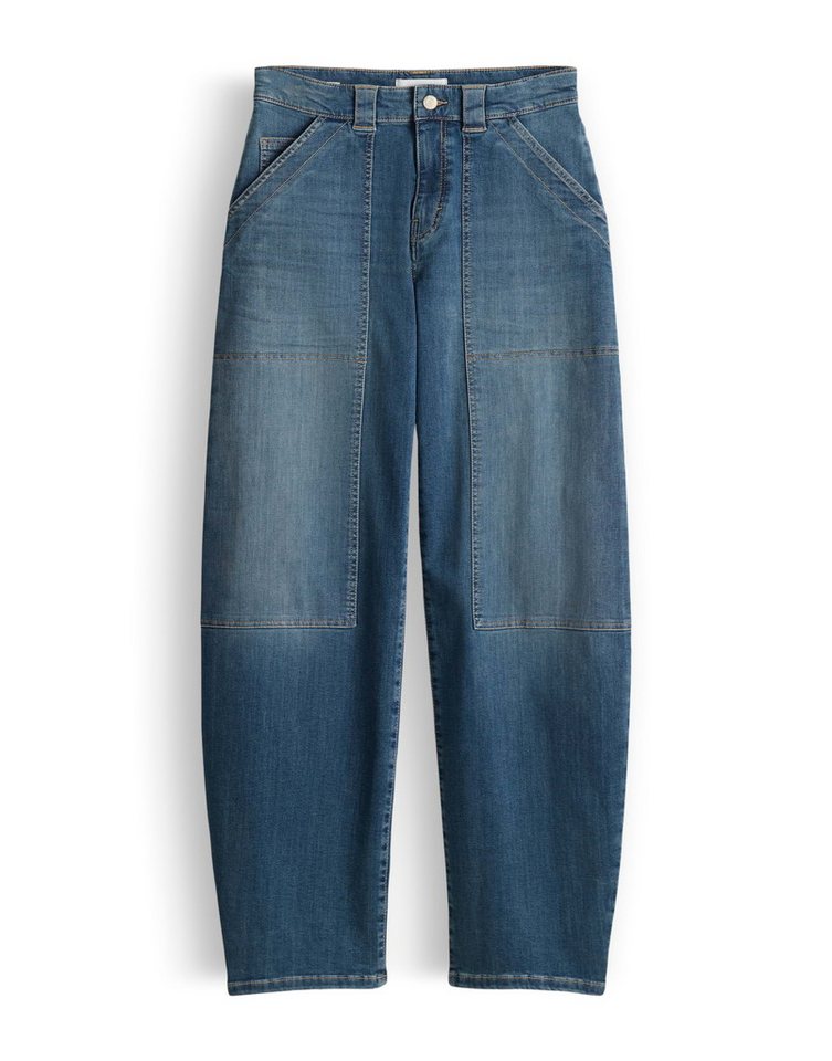 OPUS PANTS Relax-fit-Jeans MARI SHARP Barrel Jeans mit Powerstretch Mid Rise – Bild 2 von 5