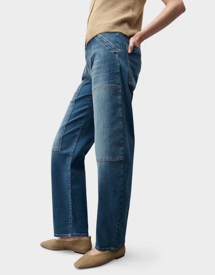 OPUS PANTS Relax-fit-Jeans MARI SHARP Barrel Jeans mit Powerstretch Mid Rise – Bild 5 von 5