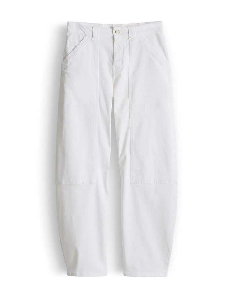 OPUS PANTS Relax-fit-Jeans MARI SHARP mit Powerstretch Mid Rise Markante Teilungsnähte als Designakzent – Bild 2 von 5