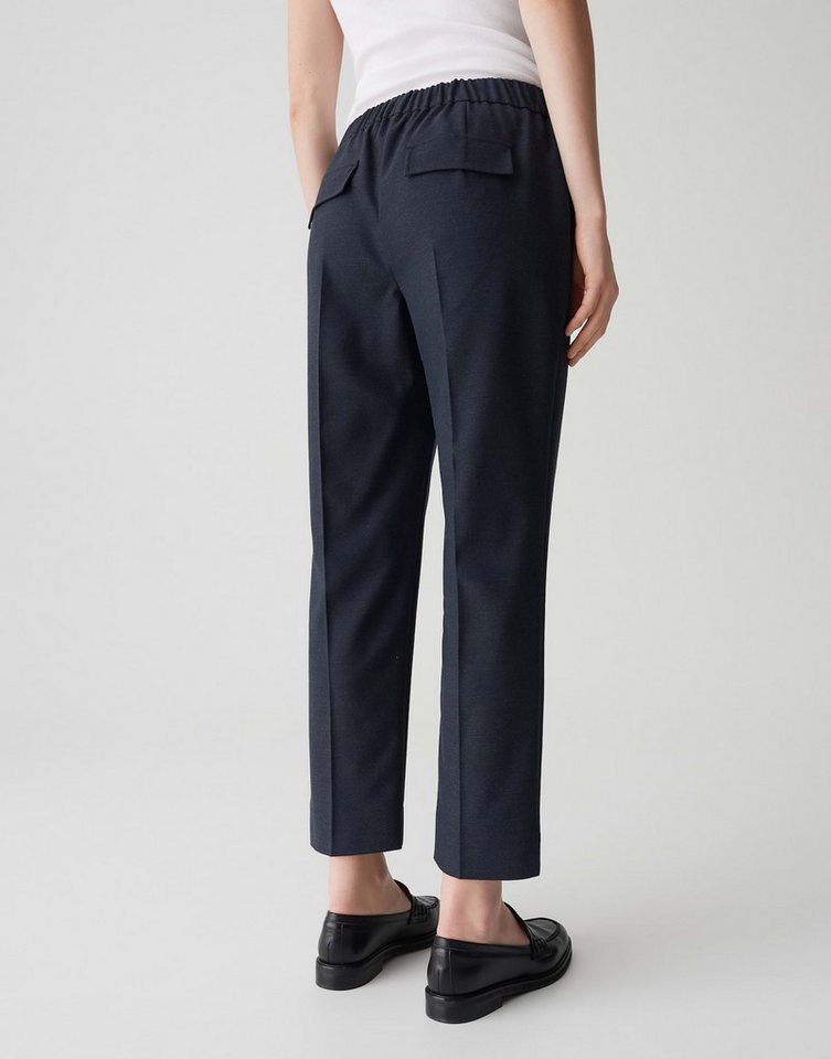 OPUS PANTS Stoffhose LUNAH CASUAL mit elastischem Komfortbund Mid Rise, Cropped Relaxed, elastischer Gummibund – Bild 3 von 5