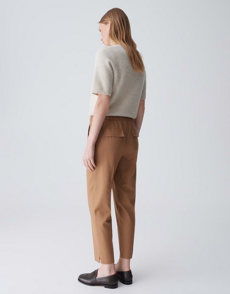 OPUS PANTS Stoffhose LUNAH CASUAL mit elastischem Komfortbund Mid Rise, Cropped Relaxed, elastischer Gummibund – Bild 3 von 5