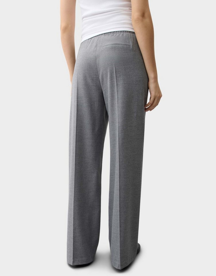 OPUS PANTS Stoffhose Mucia smooth aus fließender Webware Weiter, gerader Beinverlauf mit weich fließendem Fall – Bild 3 von 5
