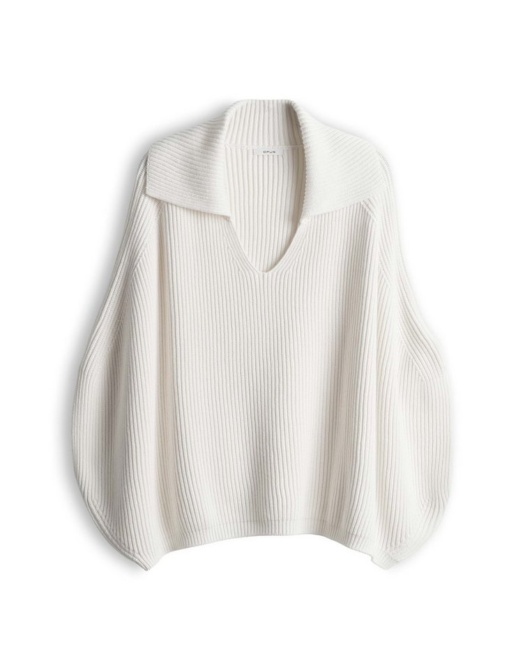 OPUS Poncho im O-Shape Rippstrickponcho im O-Shape Vielseitig kombinierbar für casual Looks – Bild 2 von 5