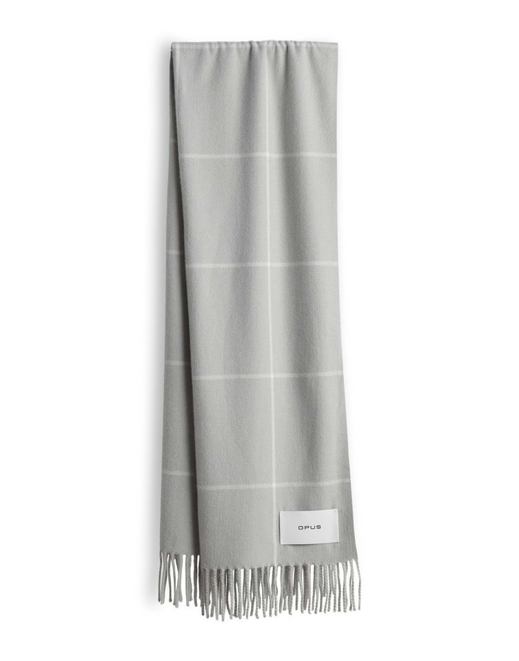 OPUS Schal Avidane scarf aus fließender Webware, Rechteckige Form mit wärmendem Griff für vielseitige Looks – Bild 2 von 5