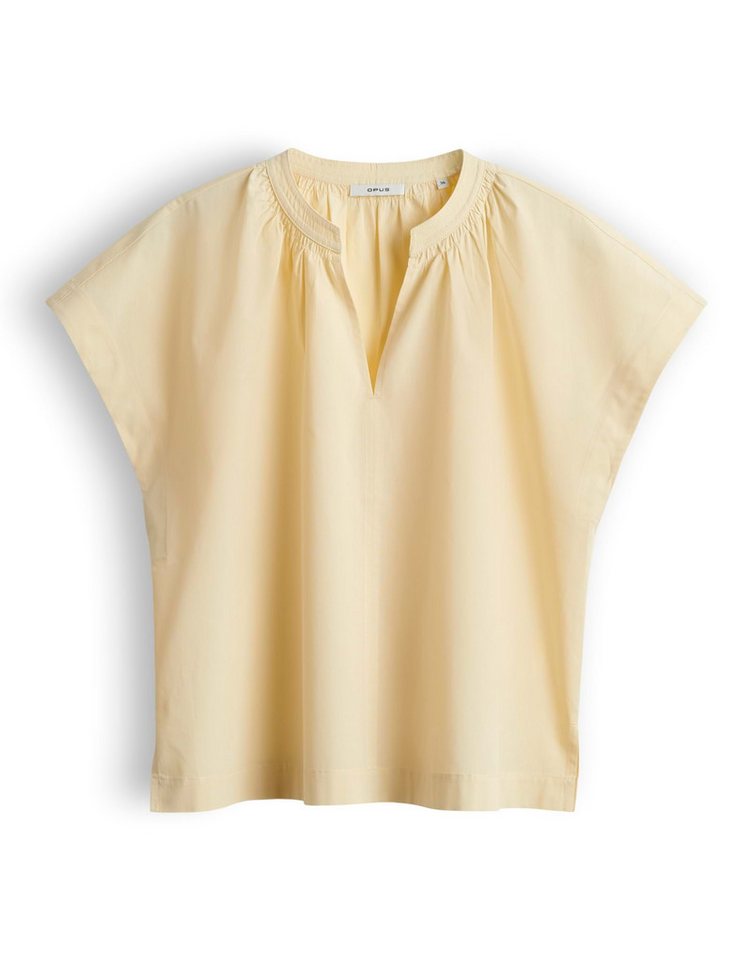 OPUS Shirtbluse Firu aus glatter Webware mit leichter Transparenz Zarte Falten geben dem Look eine lockere Leichtigkeit – Bild 2 von 5