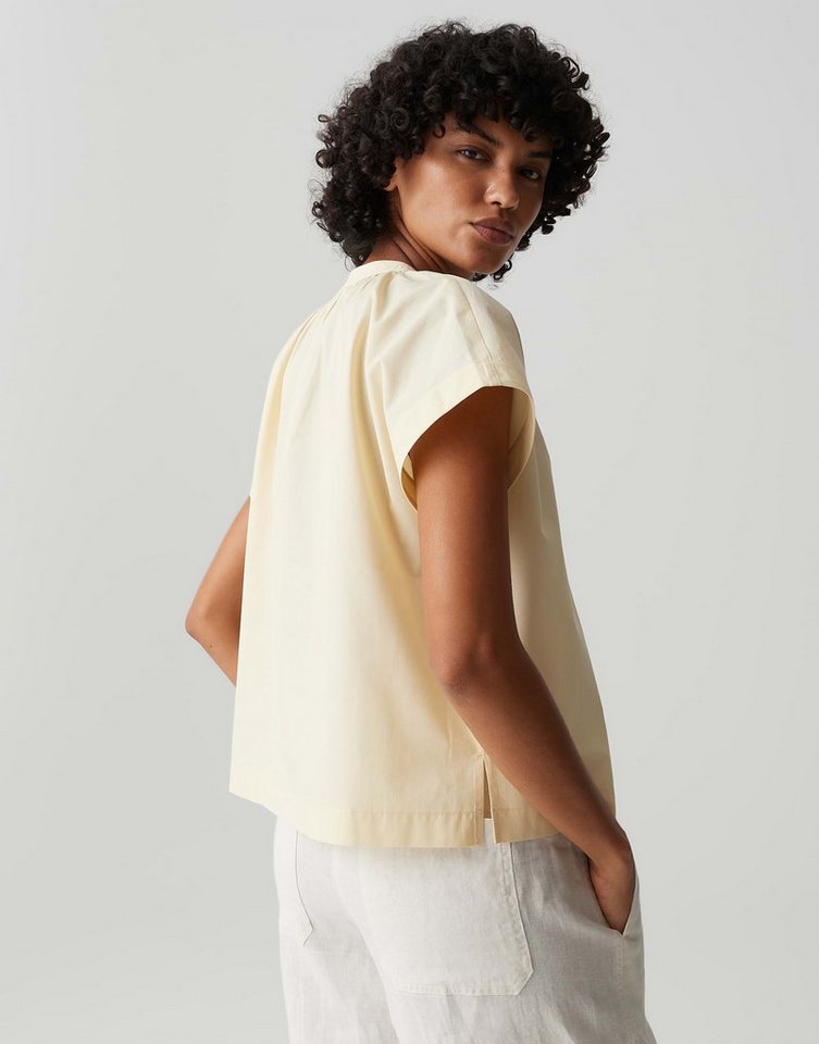OPUS Shirtbluse Firu aus glatter Webware mit leichter Transparenz Zarte Falten geben dem Look eine lockere Leichtigkeit – Bild 5 von 5