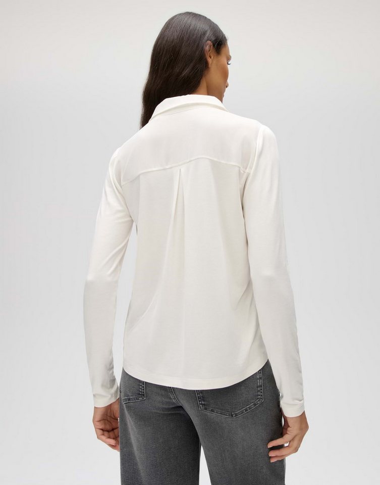 OPUS Shirtbluse Shirtbluse im Materialmix Regular Fit – Bild 3 von 5
